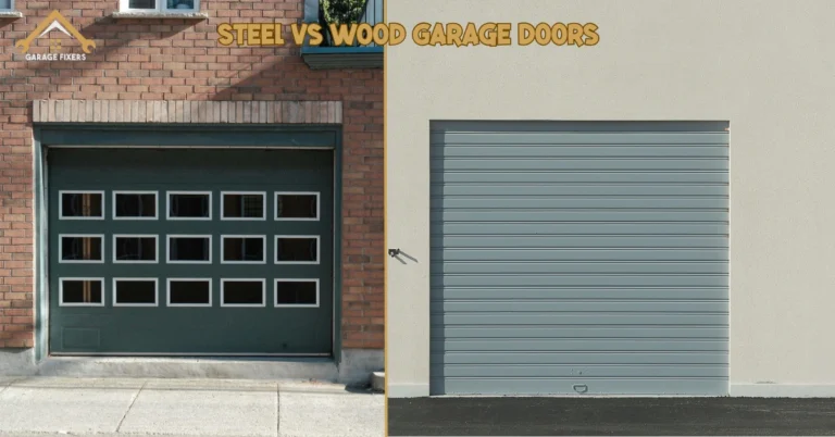 Steel vs Wood Garage Doors.