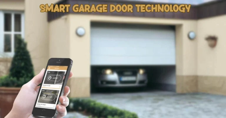 Smart Garage Door Technology.