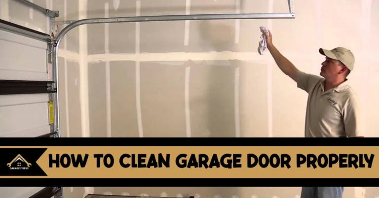 Garage Door Cleaning Guide